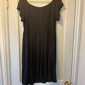 Lane Bryant Black Mini Dress